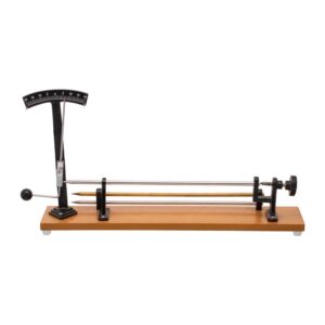 Lab Pyrometer—Metal Rod with Engraved Scale & Spirit Furnace for Thermal Experiments | Supertek