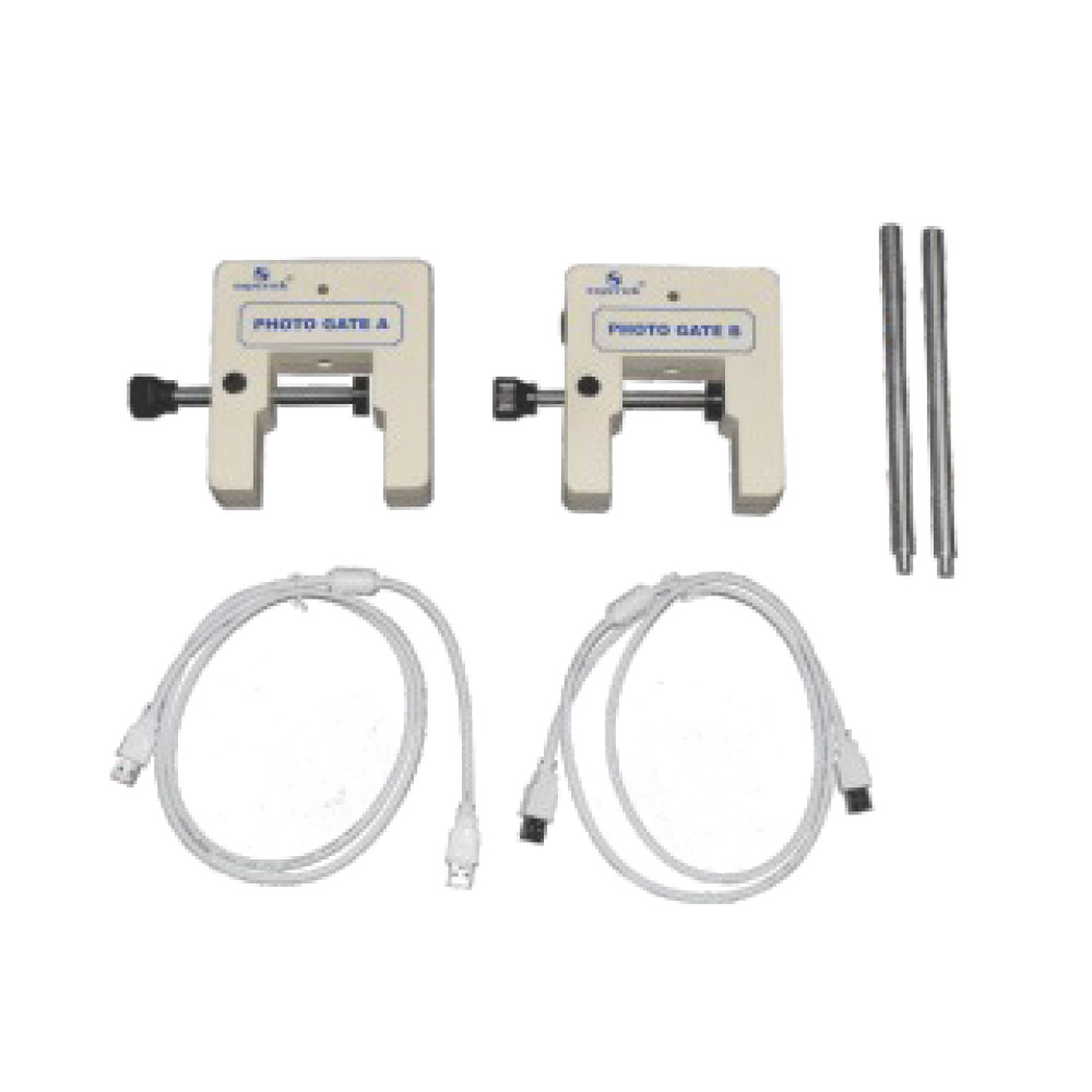 Photo Gates with Photo Transistor for Time Interval Measurement – Mechanics Lab Equipment by Supertek