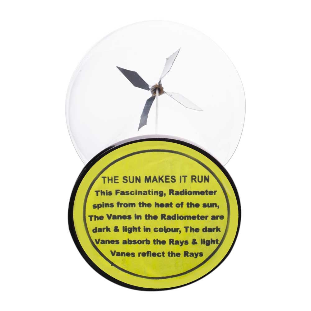 Crooke’s Radiometer – Heat Energy Demonstration Tool | Supertek