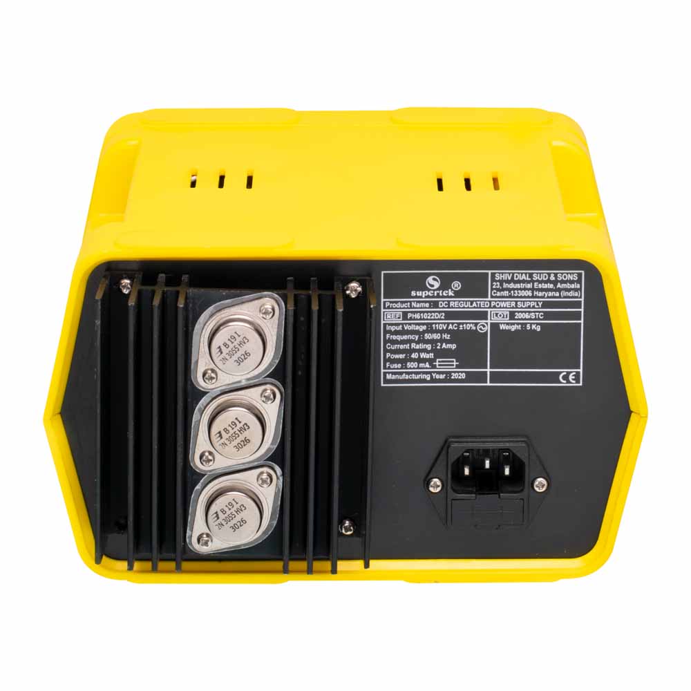 Regulated DC Power Supply for Physics Lab Equipment | Supertek