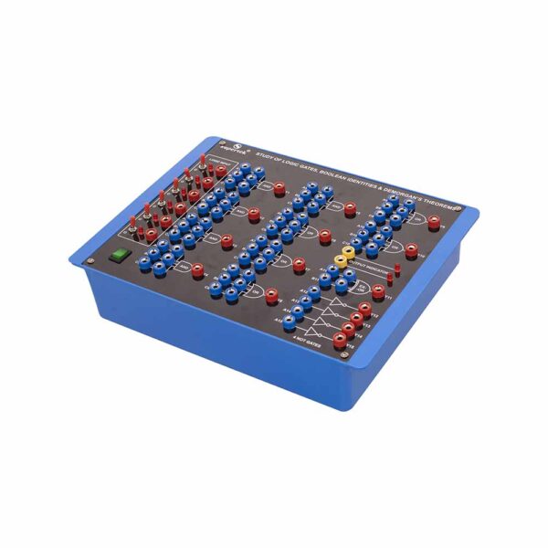 Study of logic gates boolean identities and demorgan s theorems