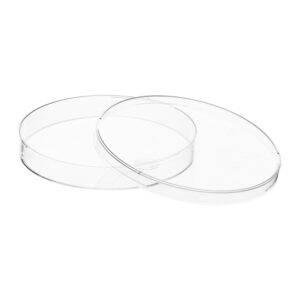 Petri Dish with Fused Edges and Cover – Borosilicate Glass Labware by Supertek