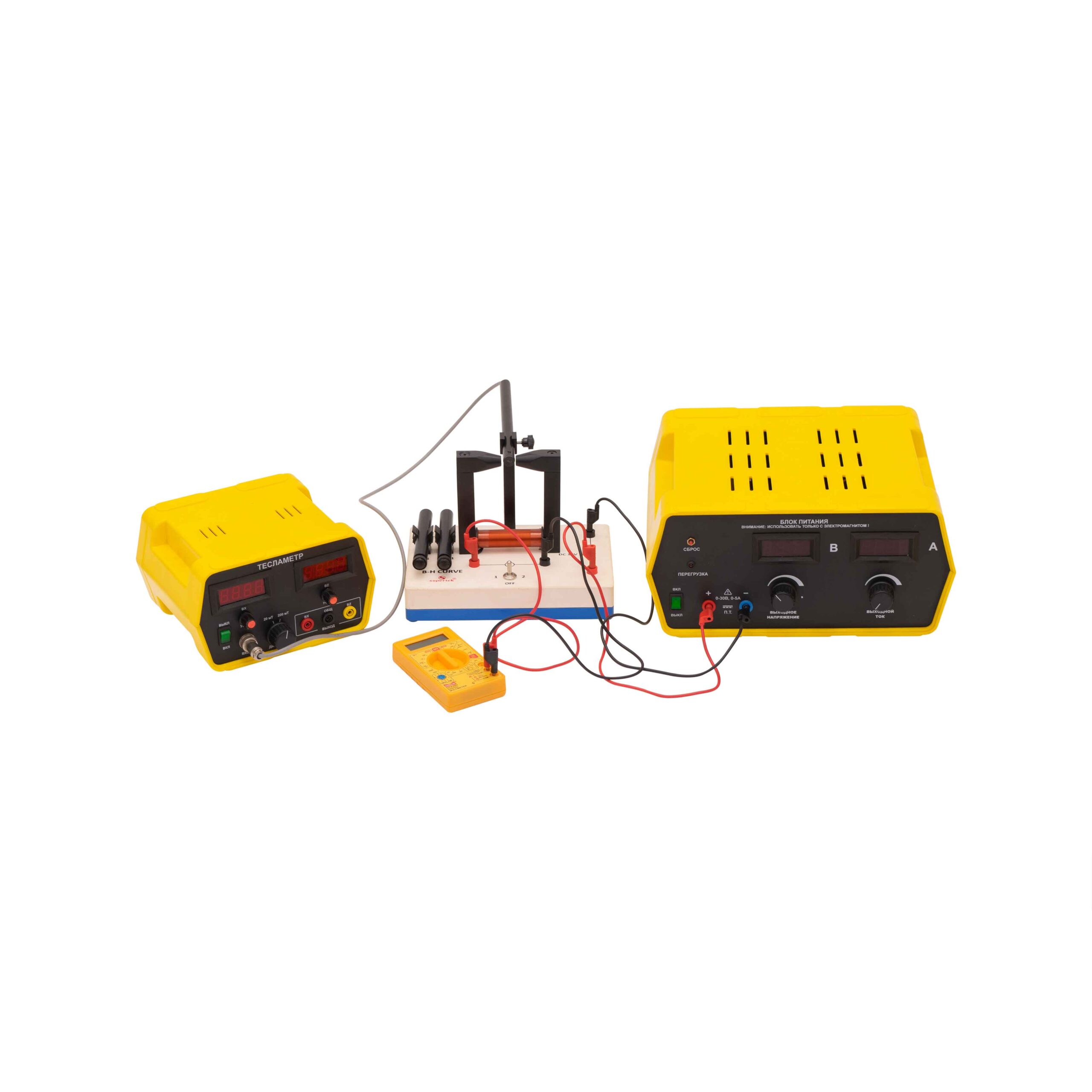 bh curve experiment circuit diagram